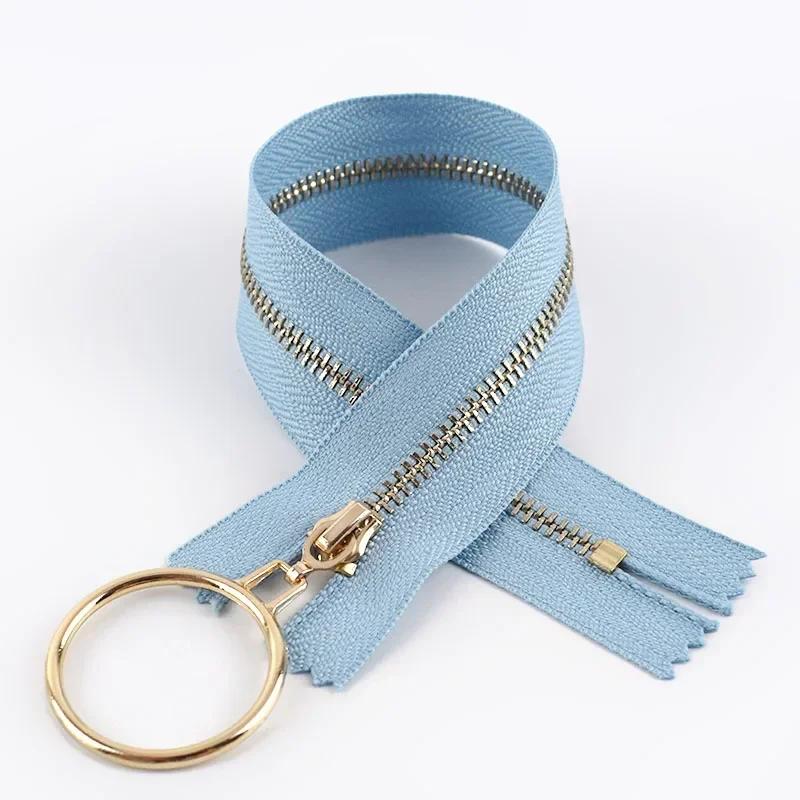 5 Stück Meetee Metallreißverschluss zum Nähen 3# 15-30cm Endlosreißverschluss Verschluss Tasche Geldbörse Dekorative Reißverschlüsse Reparatur DIY Bekleidungszubehör