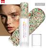 Stick Glitter Corpo, Pittura Facciale, Gel Paillettes, Trucco Sirena, Carnevale Festival Musicale, Capelli, Ombretto, Trucco.
