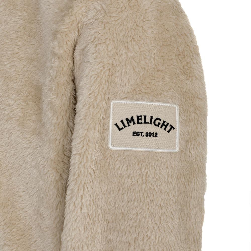 Limelight Apparel Athlete Arch Logo Wappen Fleece Jacket (Sand)