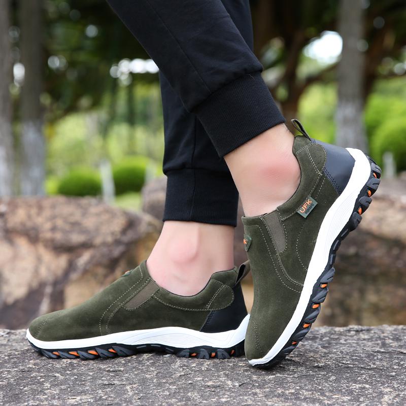 Shoes for Men Casual Shoes Outdoor Hiking Sports Large Light Slip On Loafers Spring Fashionable Fitness Shoes Men Zaoatillas