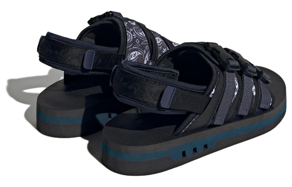 adidas Originals AdiSTRP Sandals 'Black Grey Blue' IG3496