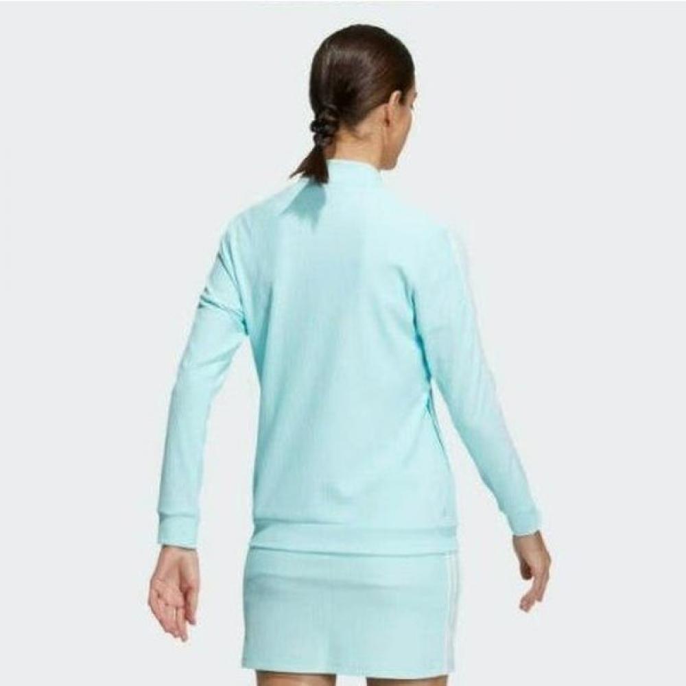 Adidas Golf 23ss W 3st Track Jkt ClAqua Hs9007 Aqua