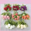 Rose Simulation Flower Bouquet For Event Decoration And Prop Photography