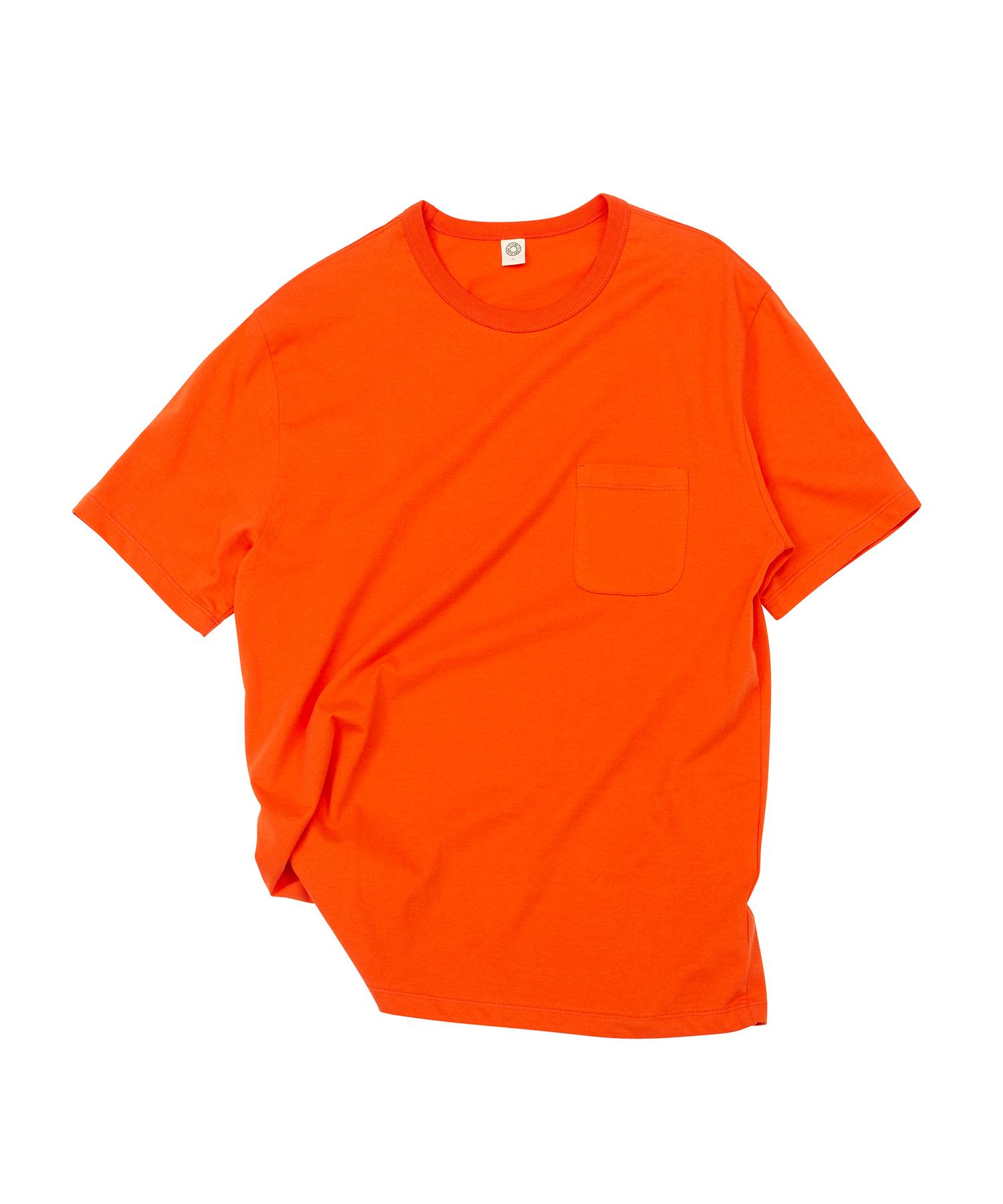 Oldeubi Gen Cotton 26S Crew Neck T-Shirt Coral Rose 1