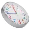 10 Inches Clock Children's Wall Clock Silent Learning Wall Clock 12 Inches Clock