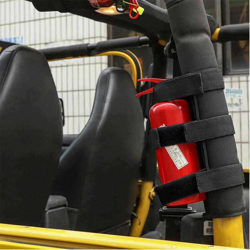 Auto Überrollbügel Feuerlöscherhalterung Halterung Verstellbares Modifiziertes Zubehör Kompatibel Für