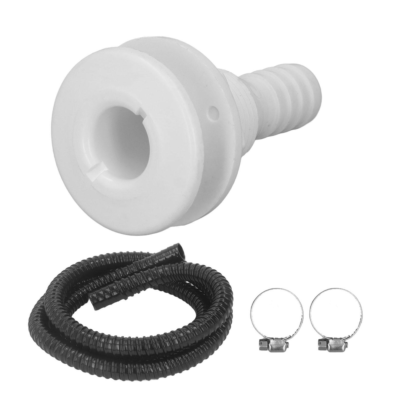 

3 4 Inch Bilge Pump Installation Kit Leakproof 6.7ft Hose for Bilge Pumps with 3 4 Inch Outlet Black