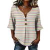 Long Sleeve Shirts for Women Womens Long Sleeve Tops Long Sleeve Tops for Women Womens Long Sleeve T Shirts Casual Striped V Neck Blouse
