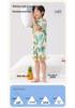Kids' Thin Cotton Silk Summer Pajamas Set for Boys & Girls - Home Wear for Middle & Older Children