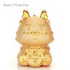 1PCS handmade ceramic cute twelve zodiac monkey chicken dog mouse dragon piggy bank home storefront front desk decoration