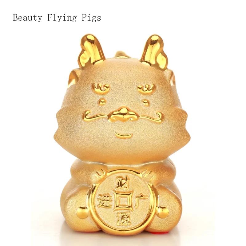 1PCS handmade ceramic cute twelve zodiac monkey chicken dog mouse dragon piggy bank home storefront front desk decoration