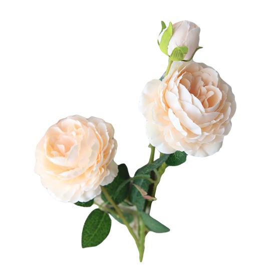 1 τεμ 3 κεφαλές Τεχνητή ψεύτικη παιώνια λουλούδι Γαμήλια Διακόσμηση γραφείου σπιτιού