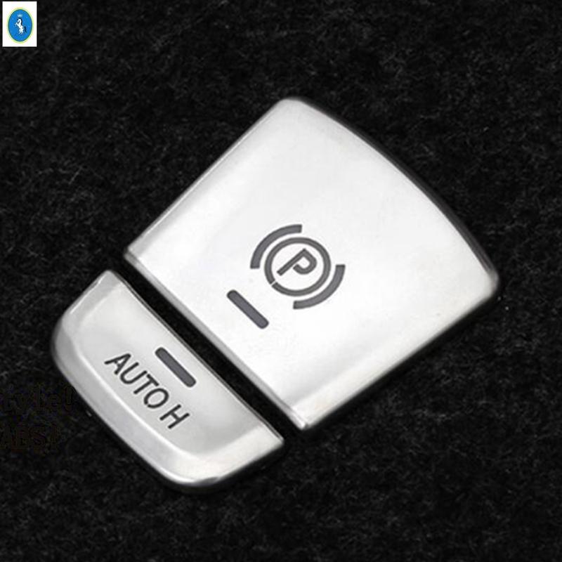 Fit For BMW 5 Series G30 530I 2017 - Electrical Park Handbrake P Stalls / Auto Hold Button Cover Trim Interior Accessories