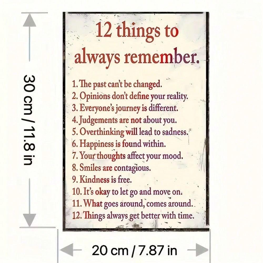 20x30cm Metal Tin Sign Retro Wall Art Home Decor