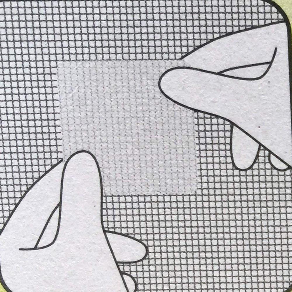 Window and Door Screen  Patch Adhesive  Kit 12 Pack