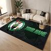 Personalized Crystal Velvet Carpet Celtic FC Pattern Non Slip Floor Rug