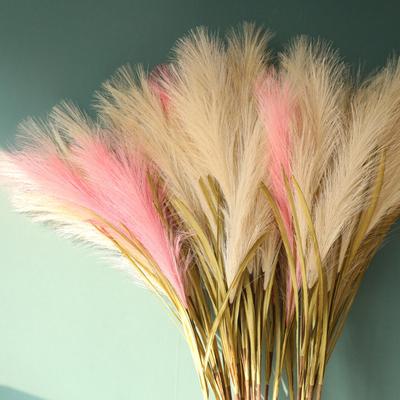 Künstliche Blume Lebendige Landschaftsbau Faux Seide Blume Hochzeit Party Gefälschte Phragmites Wand Kunst Dekor