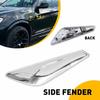 Left Driver Side Fender Emblem Chrome Moulding For BMW X3 F25 X4 F26 2015-2017