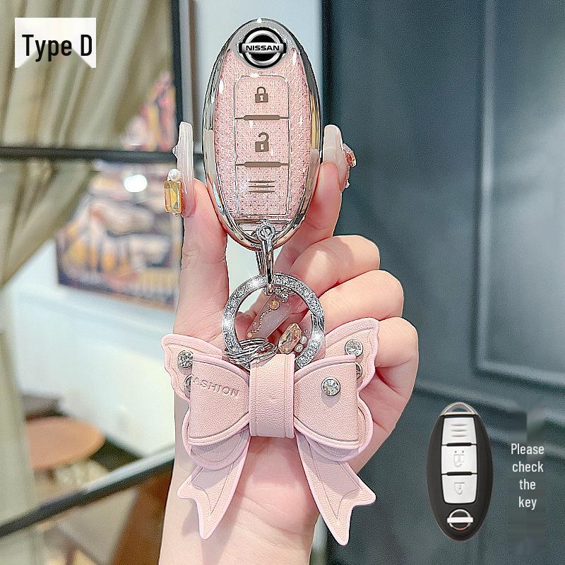 Nissan Sylphy, Teana, Qashqai, Kicks, X-Trail, Tiida, Bluebird Key Cover & Buckle