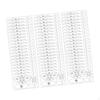,60 Pieces Tape Stickers Consistency Analysis Equipment Accessories