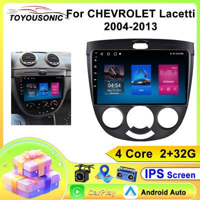 Car Radio Carplay For Chevrolet Lacetti 2004-2013 Navigation GPS Android Auto Multimedia Player Stereo Unit WiFi BT No 2din 4G