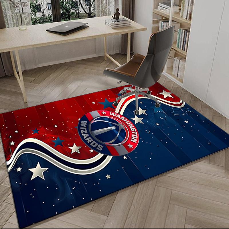 Washington Basketball Stars Carpet, Kitchen Rugs, Yoga Mat, Non-Slip Mats, Rug for Bathroom, Living Room Bedroom, Camping Rugs Christmas Gift