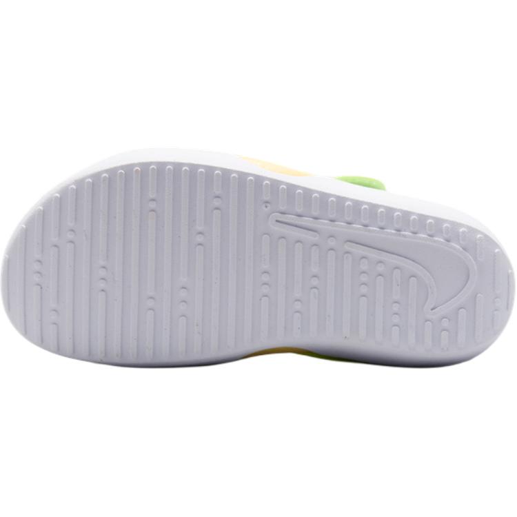 Nike Sunray Protect 4 Comfortable Versatile Non-Slip Durable Low-Top Sandals Kids Sandals Yellow Blue IB8892-781
