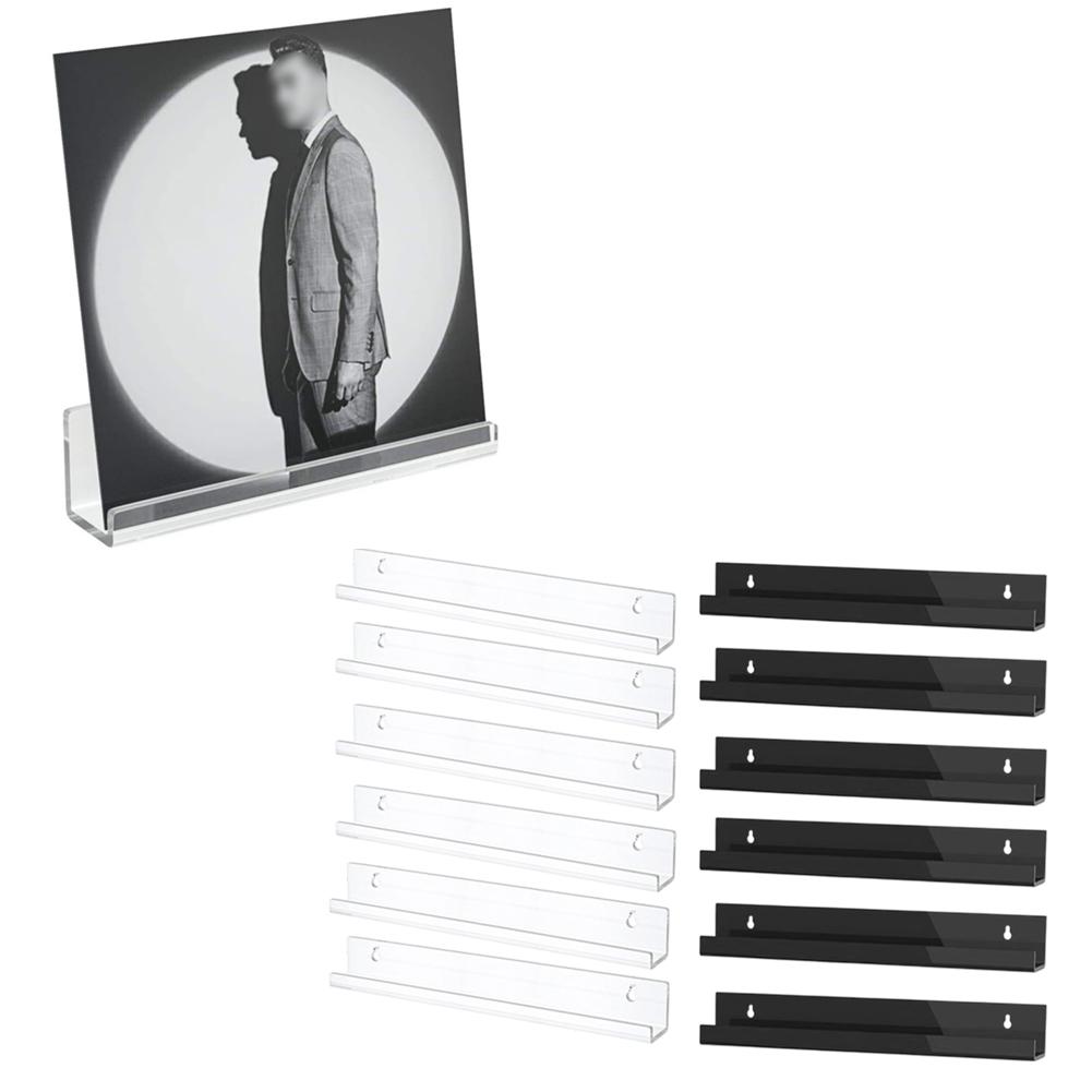 Anti-fall Feature Vinyl Record Shelf Vinyl Display Shelf