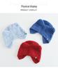 Children's Cute Plush Bear Wool Knit Winter Hat – Windproof & Cold Protection