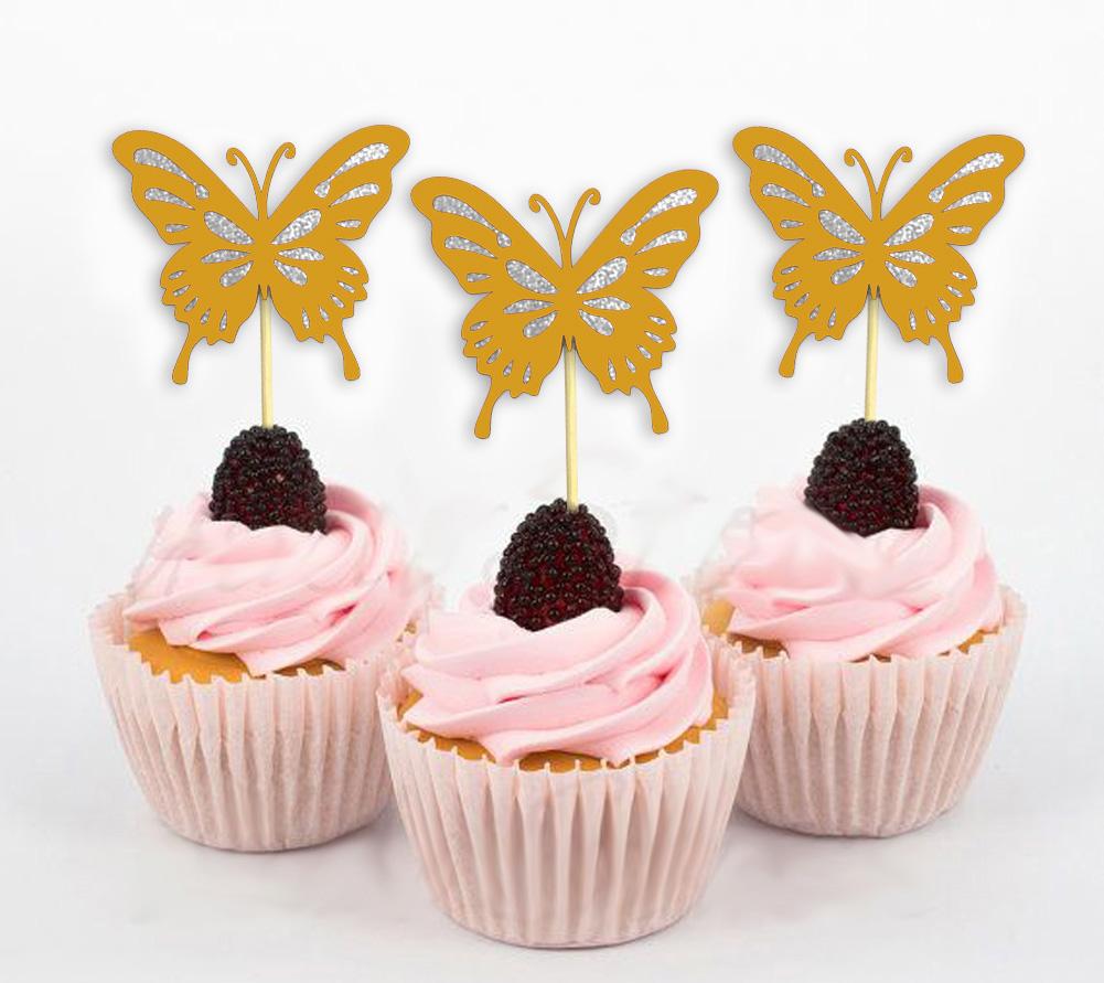 Liebling Souvenir| Kuchendeckel | Geburtstag Hochzeit Party Dessert Dekorationen – Packung mit