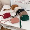 Sac à Changement Féminin Haut de Gamme Mini Petit Portefeuille Sac à Suspendre pour Clés Portefeuille Étudiant Féminin Mignon