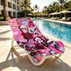 Care Bears Print Beach Towel Design, Soft, Lightweight. for Home Bathroom, Spa, Pool, Yoga, Surfing, Camping, Gift for Family, Friend
