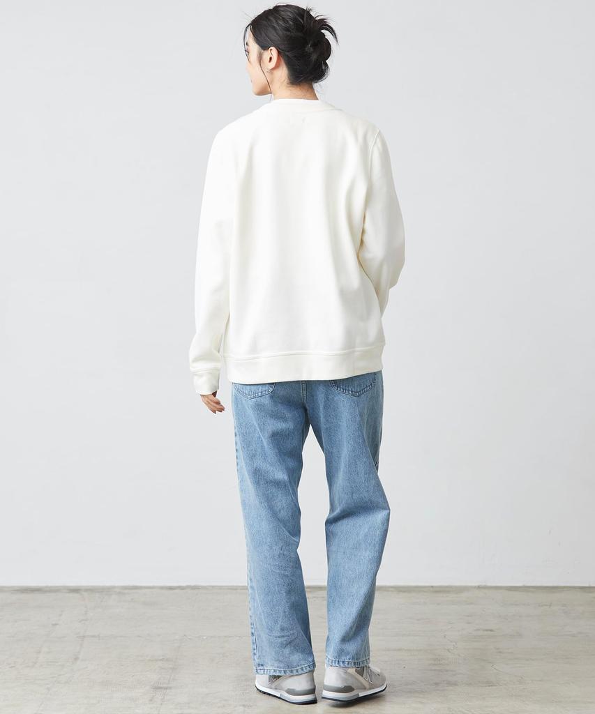 1912 Crew Neck Logo US Fit Regular S Size Sailcloth Script Logo White 1000049286 L.L.Bean Women's L.L.Bean Sweatshirt,