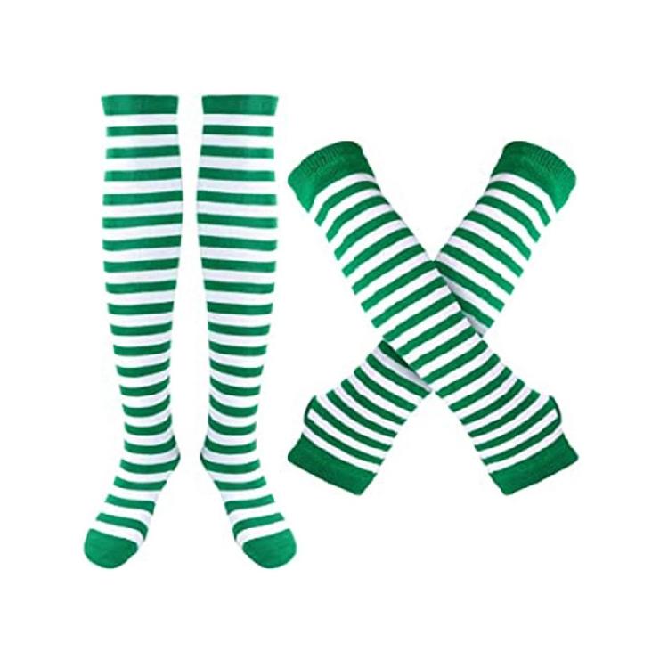 StPatrick Day Accessories Set Bowknot Headband Tutu Skirt Festive Party Supply