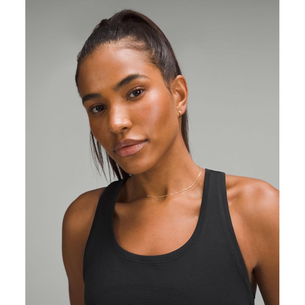 Lululemon Swiftly Tech Racerback Tank Top 2.0  Hip Length Black Black