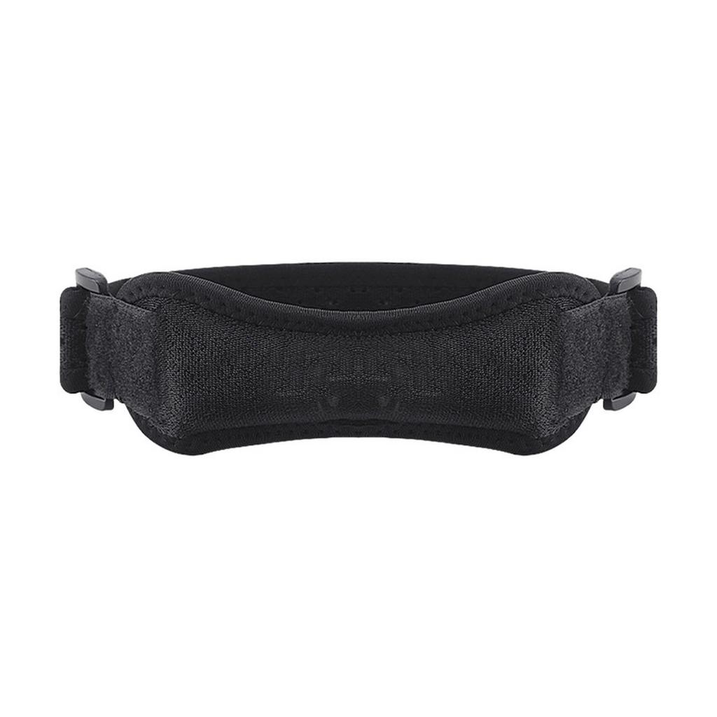 1 para Pasek podrzepkowy Orteza kolana do sportu Neoprenowe wsparcie do biegania pieszych wędrówek koszykówki piłki nożnej ćwiczeń na siłowni Absorpcja Zapobieganie urazom Czarny