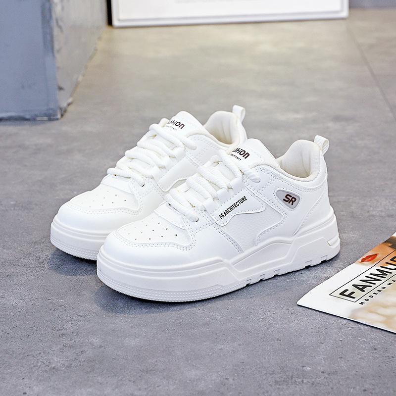 Little white shoes female student Korean version 2025 spring and autumn new versatile casual sports board shoes ins single shoes HL-6616