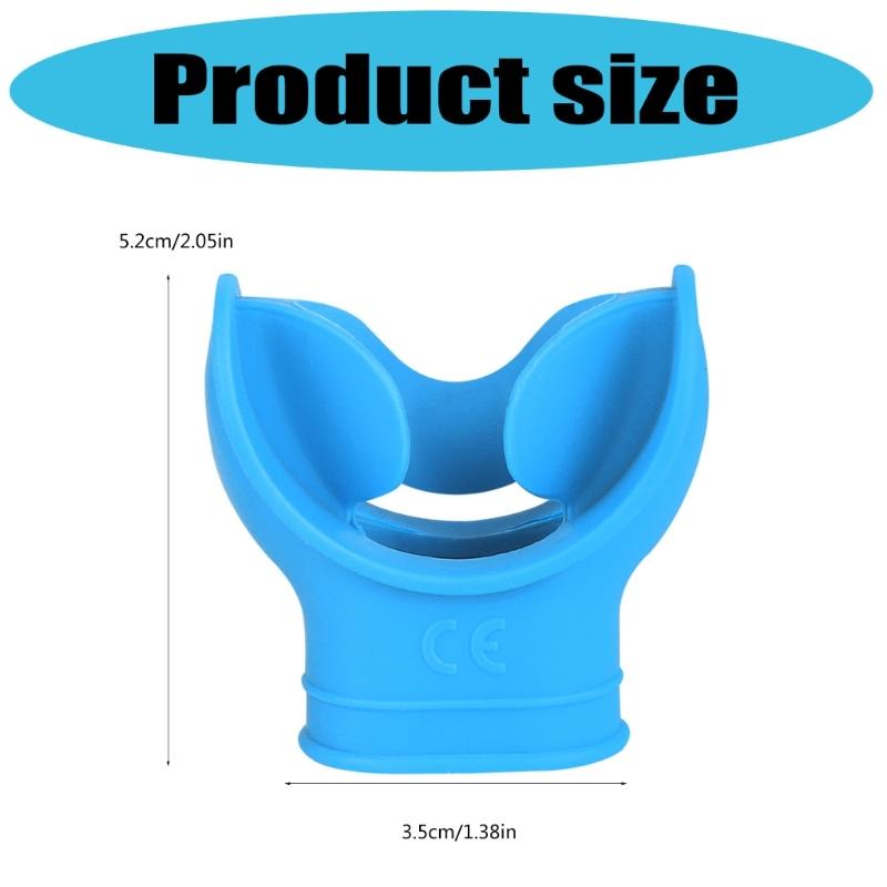 Quick Install Corrosion Resistant Snorkeling Regulator Adapter Regulator Mouthpiece With Ergonomic Design For Diver