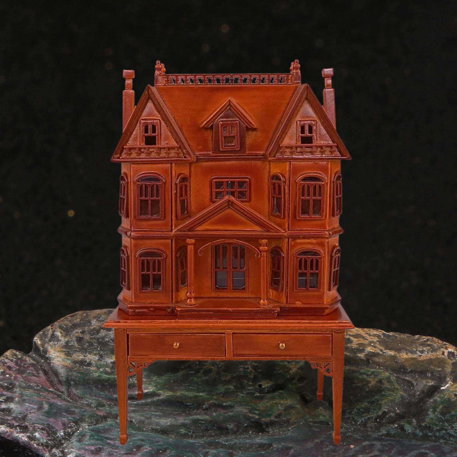 

1/12 Кукольный домик Игрушка Миниатюрные Коллекционные Современный Кукольный домик для Девочек Мебель