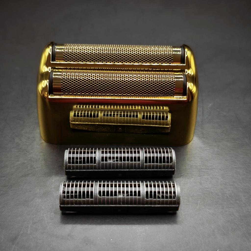 1X Rete Esterna + 2X Lame Sostitutive Prewave Per Babyliss Pro FoilFX02 #FXRF2G FXFS2G FXRF2 Rasoio Parti Dorate