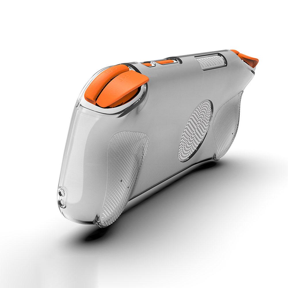 For MANGMI AIR X game console protective case transparent soft rubber shockproof handheld protective case