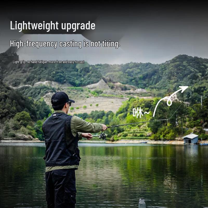 Yuzhiyuan Carbon Fiber Lure Fishing Rod Set