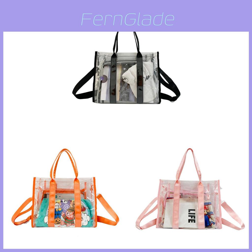 Pvc Ladies Shoulder Crossbody Bag With Zipper Pocket For Casual Travel