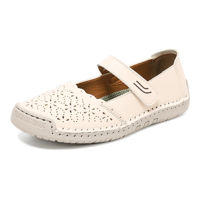 Women Sandals Summer Platform Breathable Shoes Year Leisure Mother Shoes Soft Bottom Fashion Platform Sandals Womens Shoes36-44