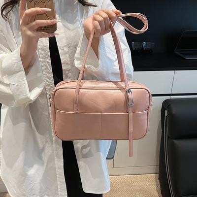 2025 Large Capacity Popular Handbag Spring and Summer New Trend Shoulder Bag Retro Fashion Pillow Bag