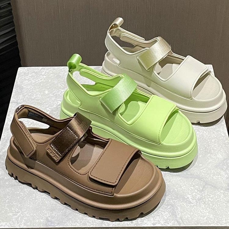 Summer Women's Sandals 2024 Buckle Strap Female Romanesque Daily Slipper Ladies Thick Bottom Casual Shoes