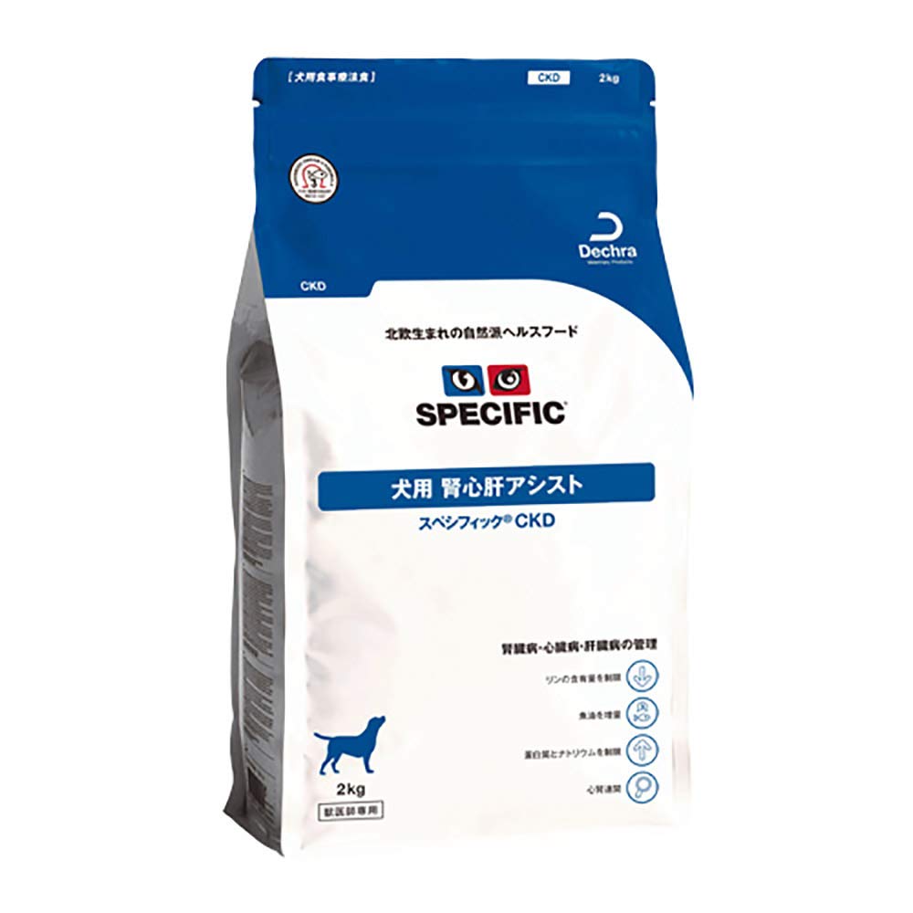 

Специальный корм для поддержки почек, сердца и печени для собак [ХБП] 2 кг, разноцветный