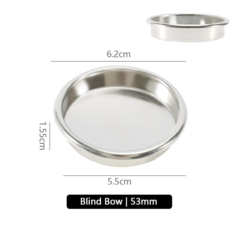 Coffee Filter Basket 51mm 54mm 58MM Stainless Steel Replacement For Bottomless Portafilter Powder Bowl Barista Espresso Tools