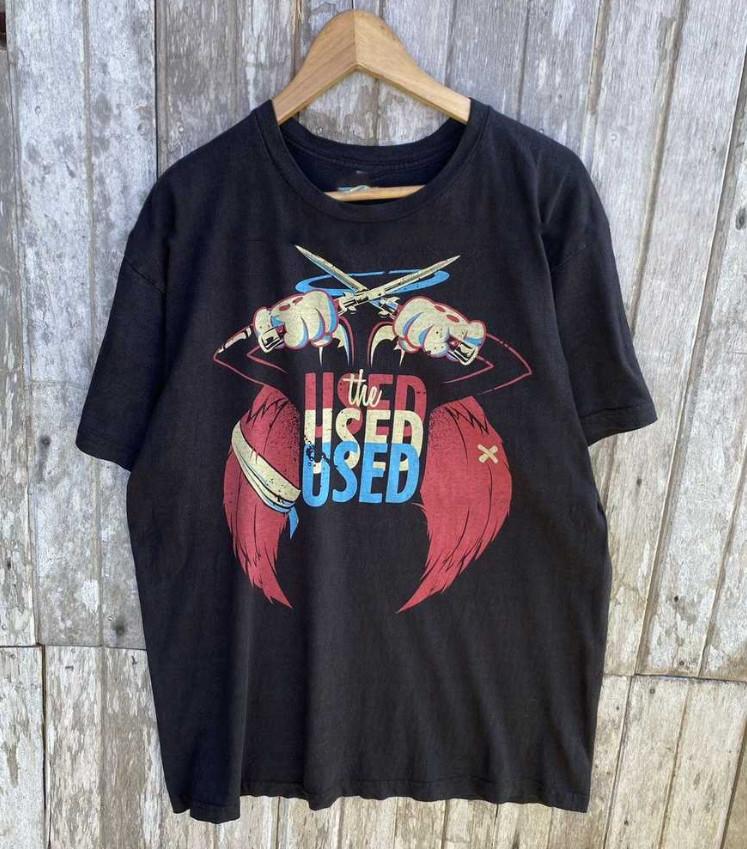 Vintage The Used Alternative Indie Rock Band Tee EG374 XXL