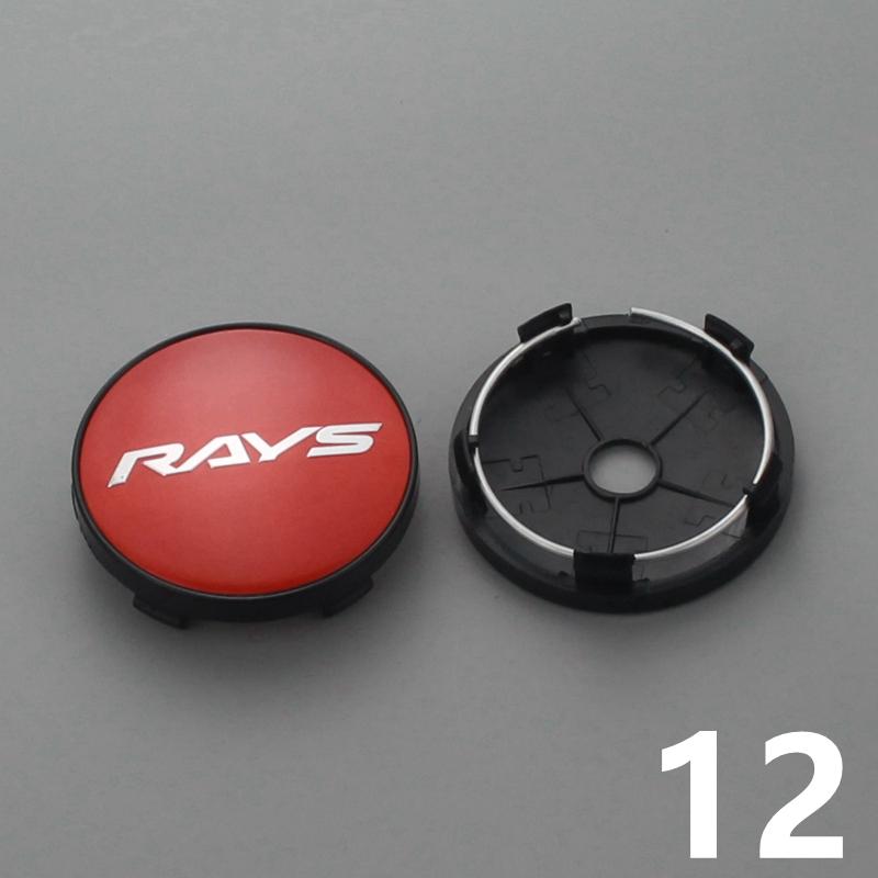 4pcs 60mm/55mm clip rays volk center cap car covers caps on wheels ssr racing enkei emblem wheel hub cap for rims universal